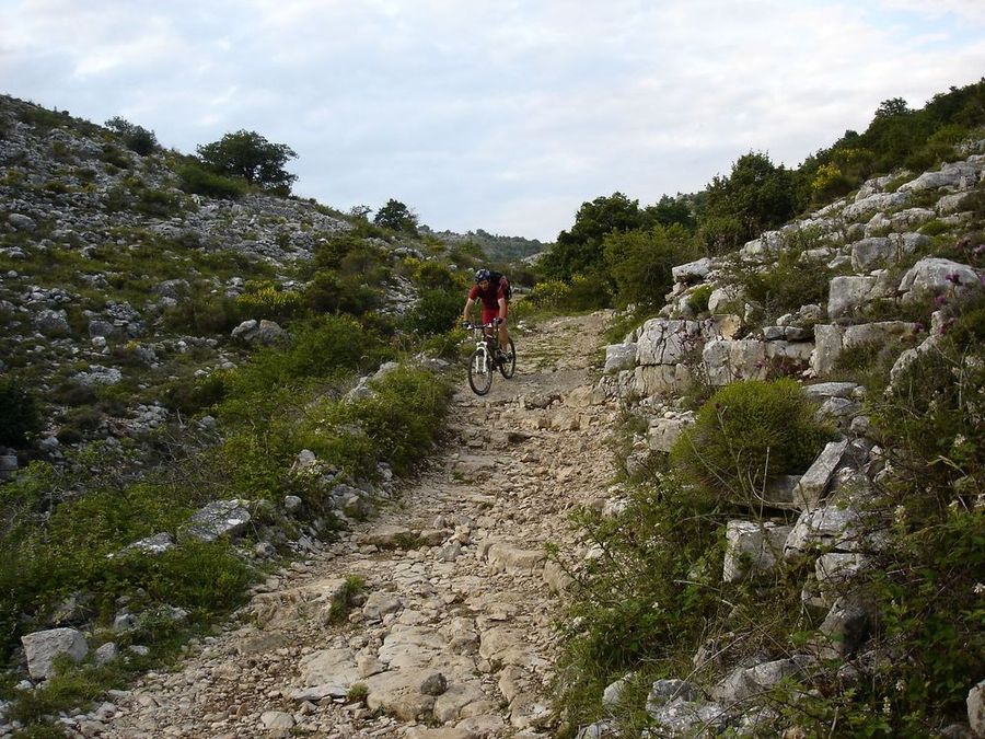 Marteau-piqueur : Momo sur un passage cassant