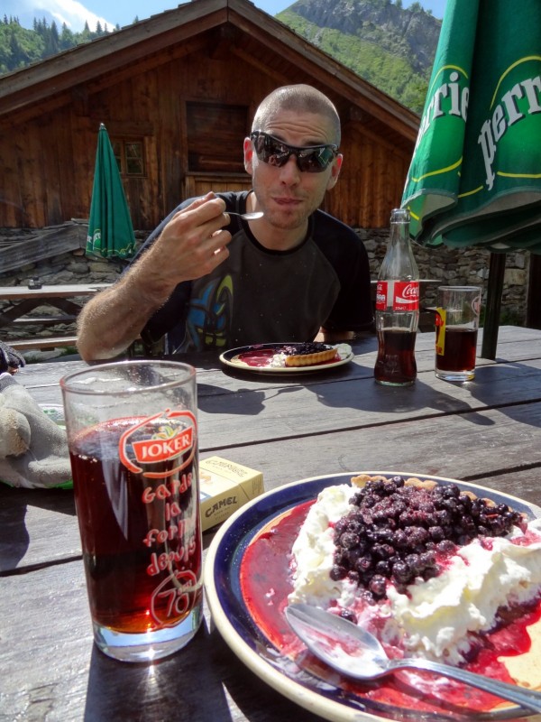 #12 La p La p'tite tarte aux myrtilles : du refuge de Miage, un classique quoi...