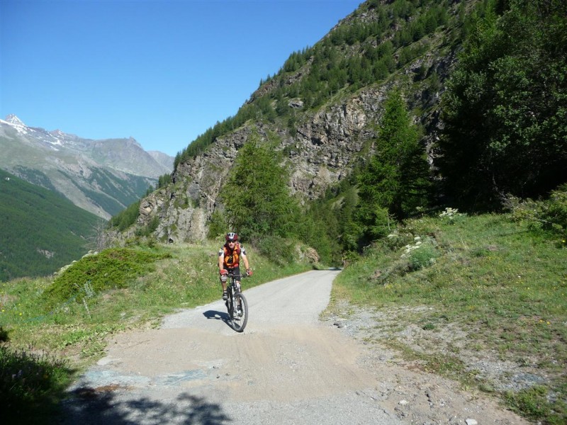 #3 Monte Creya : Totof74 sur la piste du début Monte Creya : Totof74 sur la piste du début