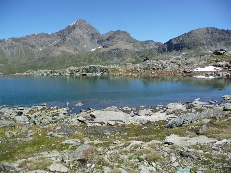 #11 Monte Creya : Au lac de Miserino, vue côté Nord. Monte Creya : Au lac de Miserino, vue côté Nord.