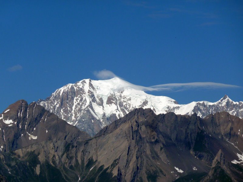 Mt Blanc : Du vent en altitude