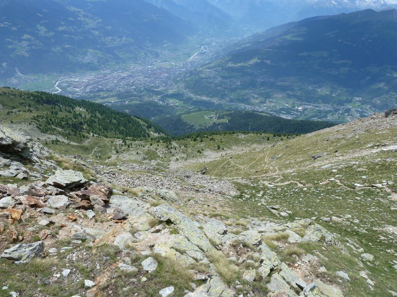 #7 Col de Viou : La descente sur Aoste Col de Viou : La descente sur Aoste