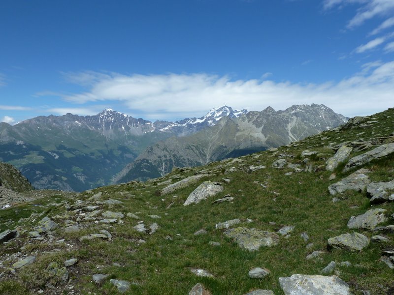 #4 Lac d Lac d'Arpisson : Vélan et Grd Combin en face