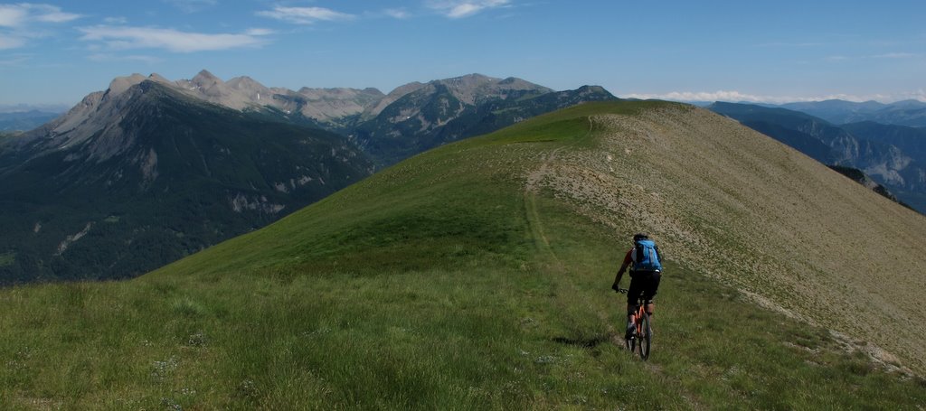 l'Autapie : descente bucolique sur Colmars les Alpes