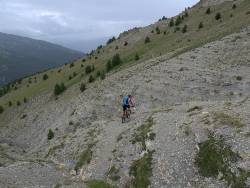 le Courradour : super descente sur Peyresq