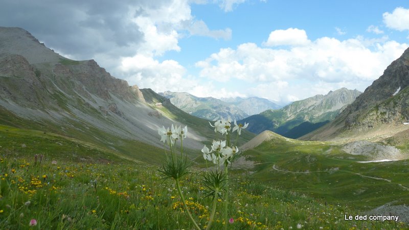 Bassa di colombart : Retour sur le val di Ferriere sillonnée par une belle piste