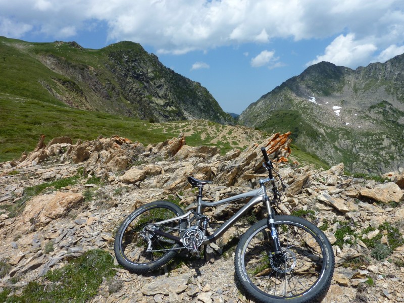 Pause sous le Coll de Terres : Personne dans les parages