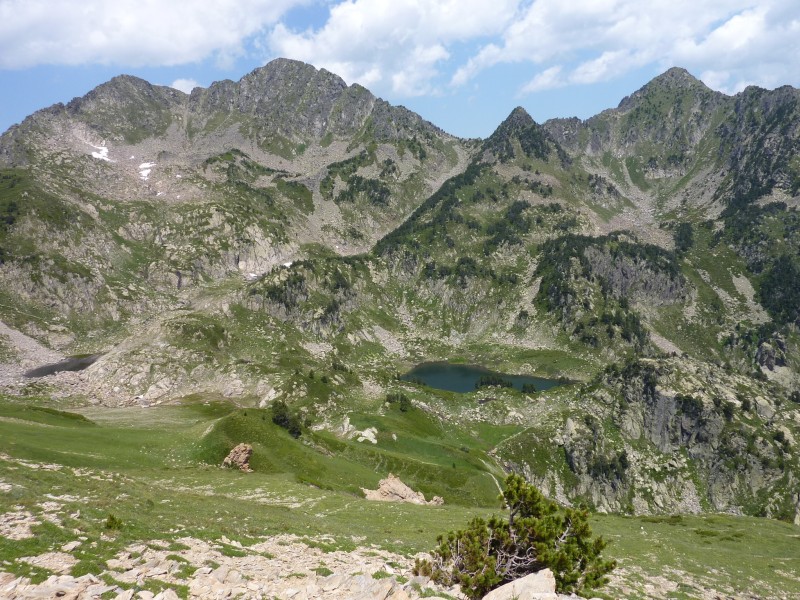 #4 Vallée du Galbe : Vue sur le pic de Baxouillade Vallée du Galbe : Vue sur le pic de Baxouillade