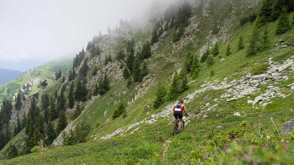 #11 Sous le Col des Evettes : L Sous le Col des Evettes : L'Isère 1500m plus bas