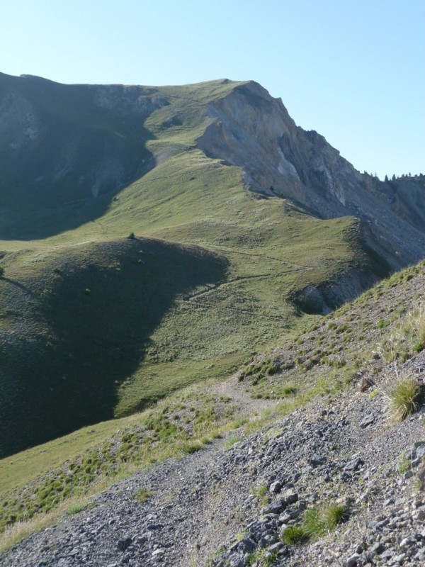Pic de Charance : montée versant Sud-Est