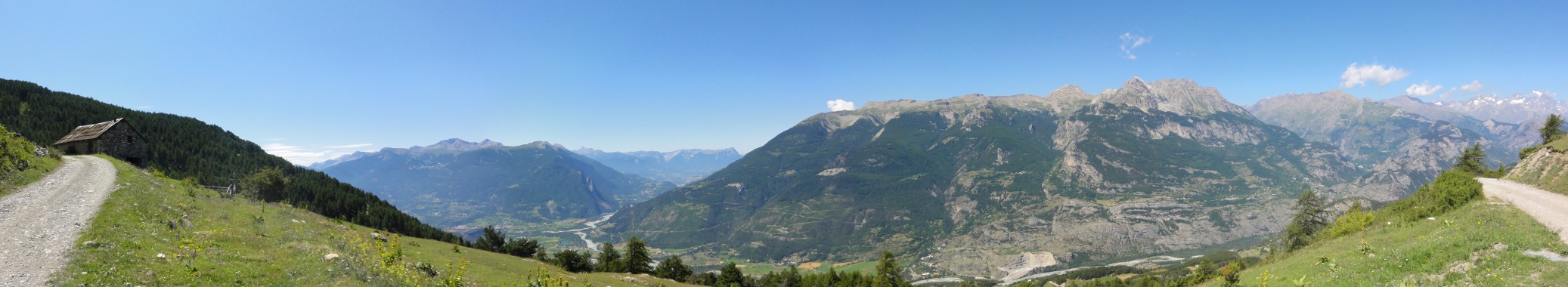 #2 Vue sur les Ecrins : depuis Moussière Vue sur les Ecrins : depuis Moussière