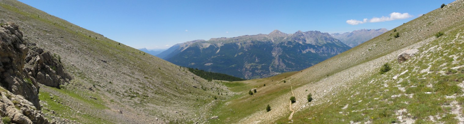 #3 Col de Moussière : début de la descente Col de Moussière : début de la descente