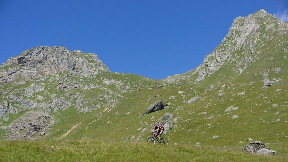 Sous le Mollard des Boeufs : un petit bout sur la selle