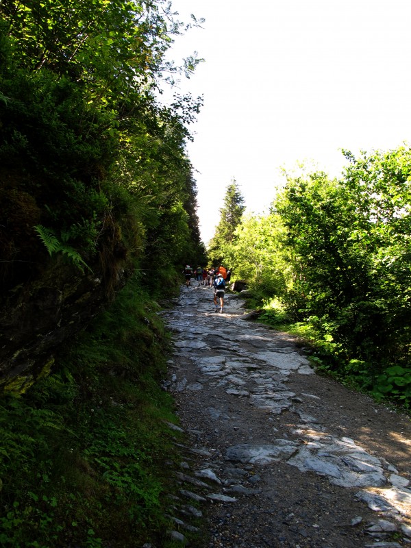 jovet : Le chemin du tour du Mont Blanc au départ de notre Dame de la Gorges