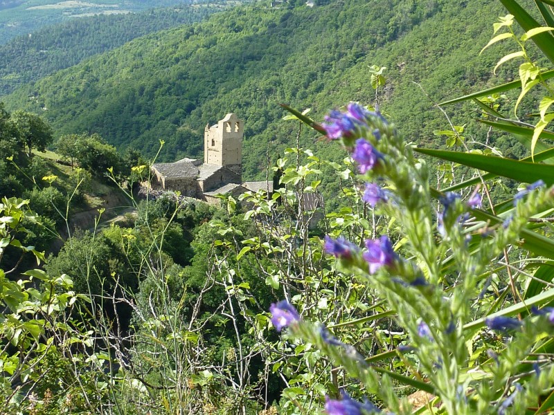 #3 Le village d Le village d'Evol : Un beau clocher catalan