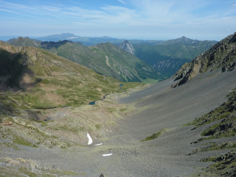 Vue sur l'Ariège : Avec notamment la dent d'Orlu