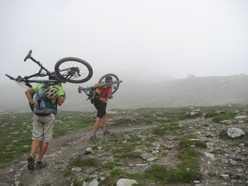 #8 Portage et Nebbia : Sous le col de Saint Véran Portage et Nebbia : Sous le col de Saint Véran