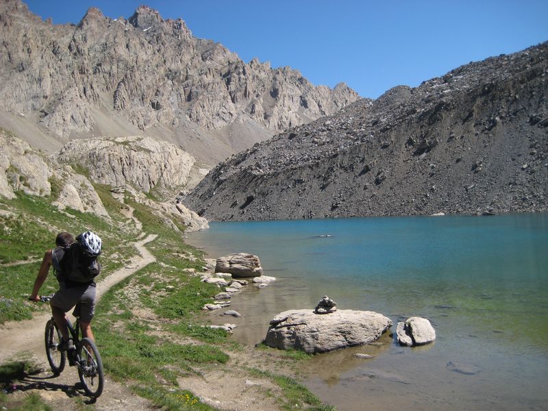 Lac long : Pause roulage