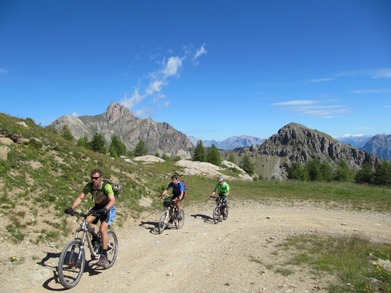 Tête de Vautisse : Piste de montée