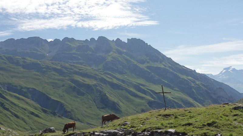 cormet d'arèche : vue sur la grande Parei