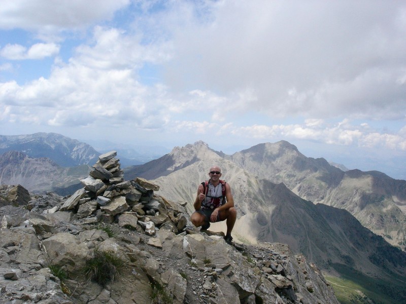 #10 Spat : Sommet de l Spat : Sommet de l'Aupillon, au fond le Pouzenc