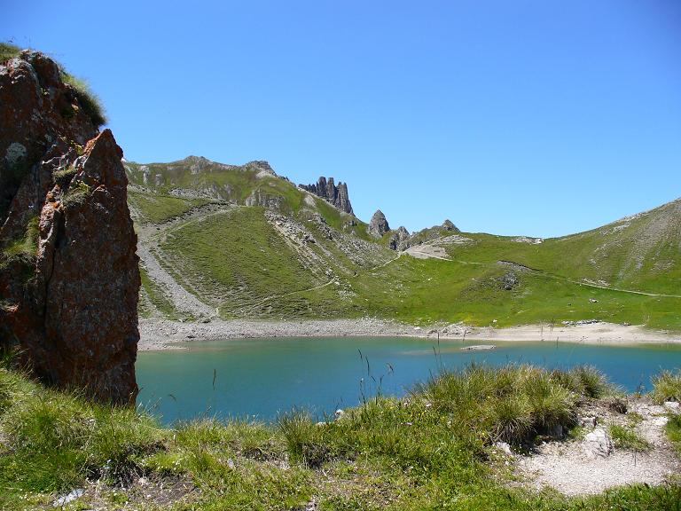 Col des Rochilles : Vue sur le col