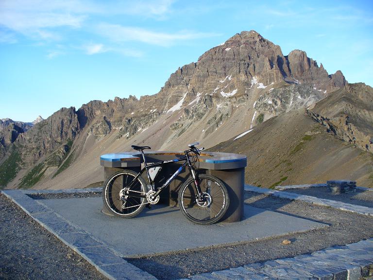 Col du Galibier : Une dernière pause ...