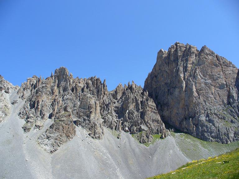 Piste Montée : Les rochers de la Grande Paré