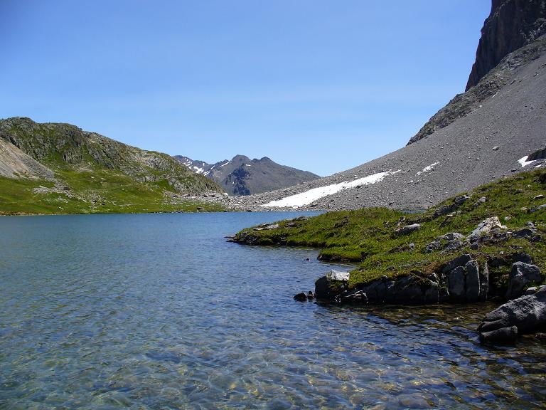 Lac Rond : La plage