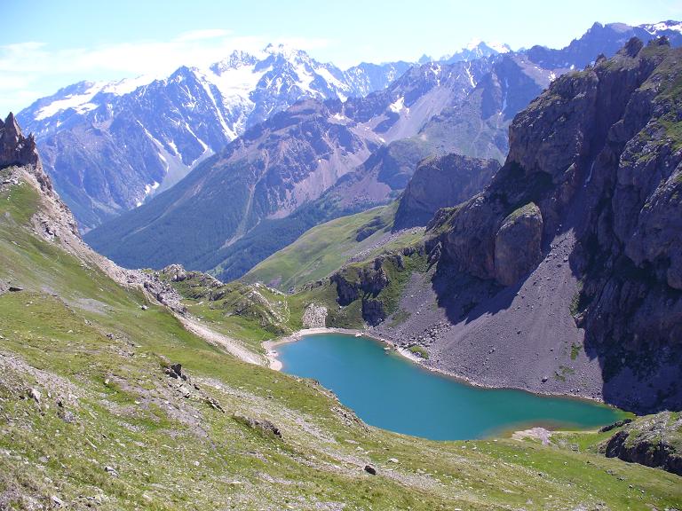 Col de la Ponsonnière : Le Grand Lac