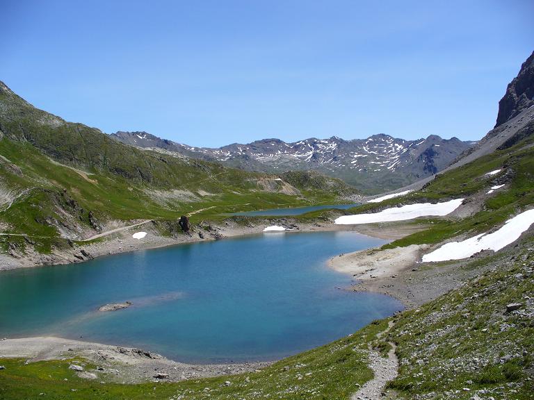 Col des Rochilles : Les lacs