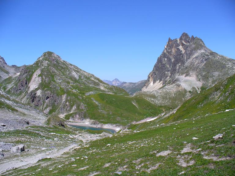 #15 Col des Cerces : Vue sur le Col de la Plagnette Col des Cerces : Vue sur le Col de la Plagnette