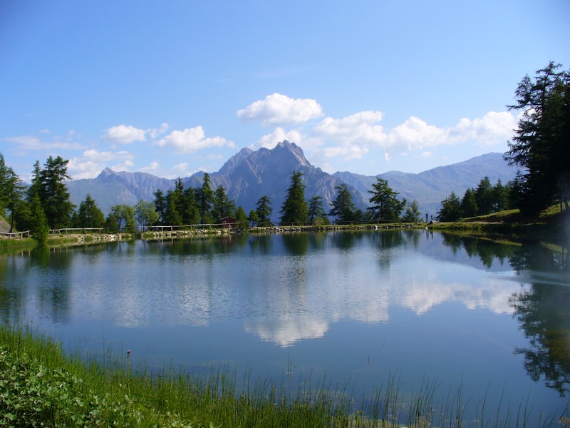 #5 Lac de Pramol : Le soleil ... Lac de Pramol : Le soleil ...