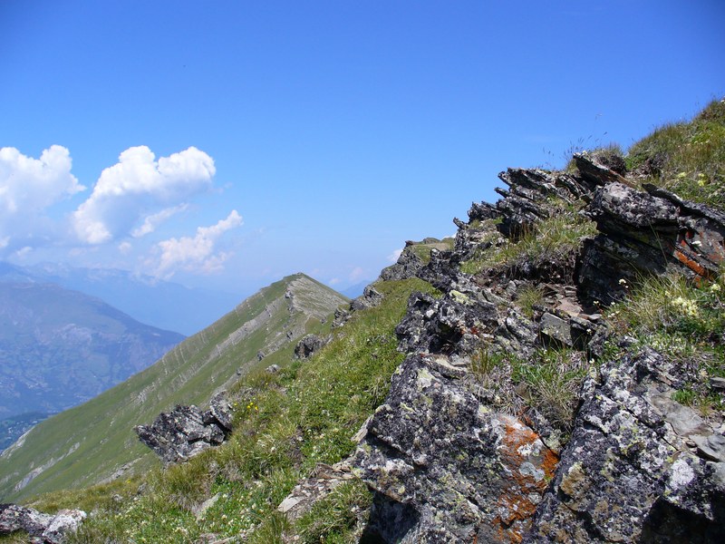 Sentier Montée : Casse Massion en vue ...