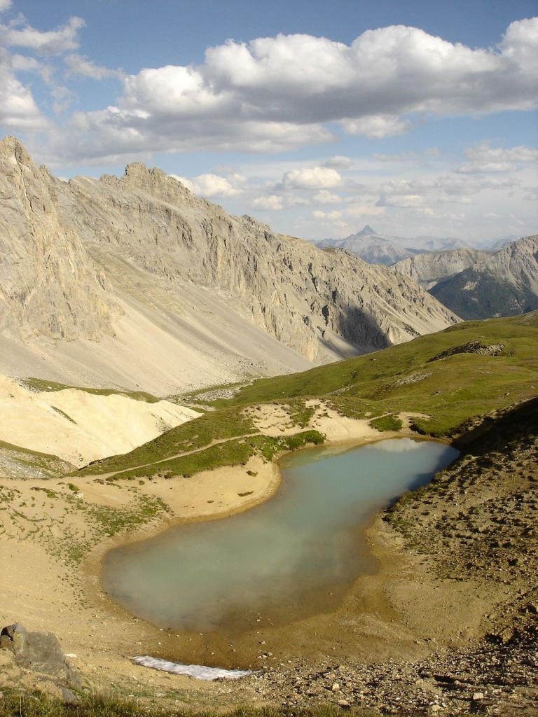 #34 Saume Longue : au fond, Rochebrune Saume Longue : au fond, Rochebrune