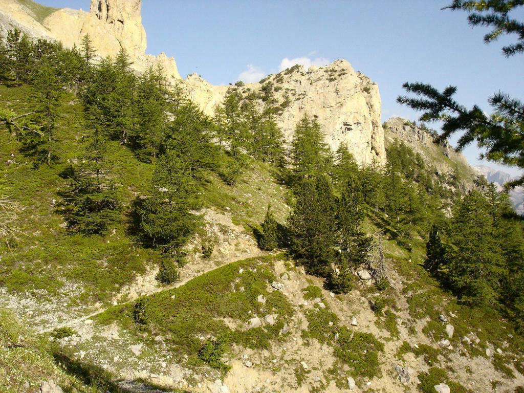 #2 Sentier : le GR5B au nord du col des Acles Sentier : le GR5B au nord du col des Acles