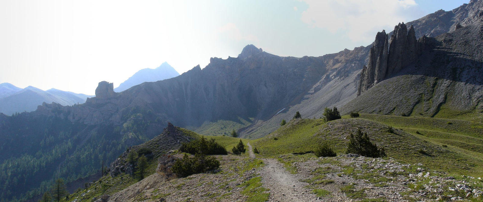 #19 Raviné : vallon au nord du sommet du Guiau Raviné : vallon au nord du sommet du Guiau