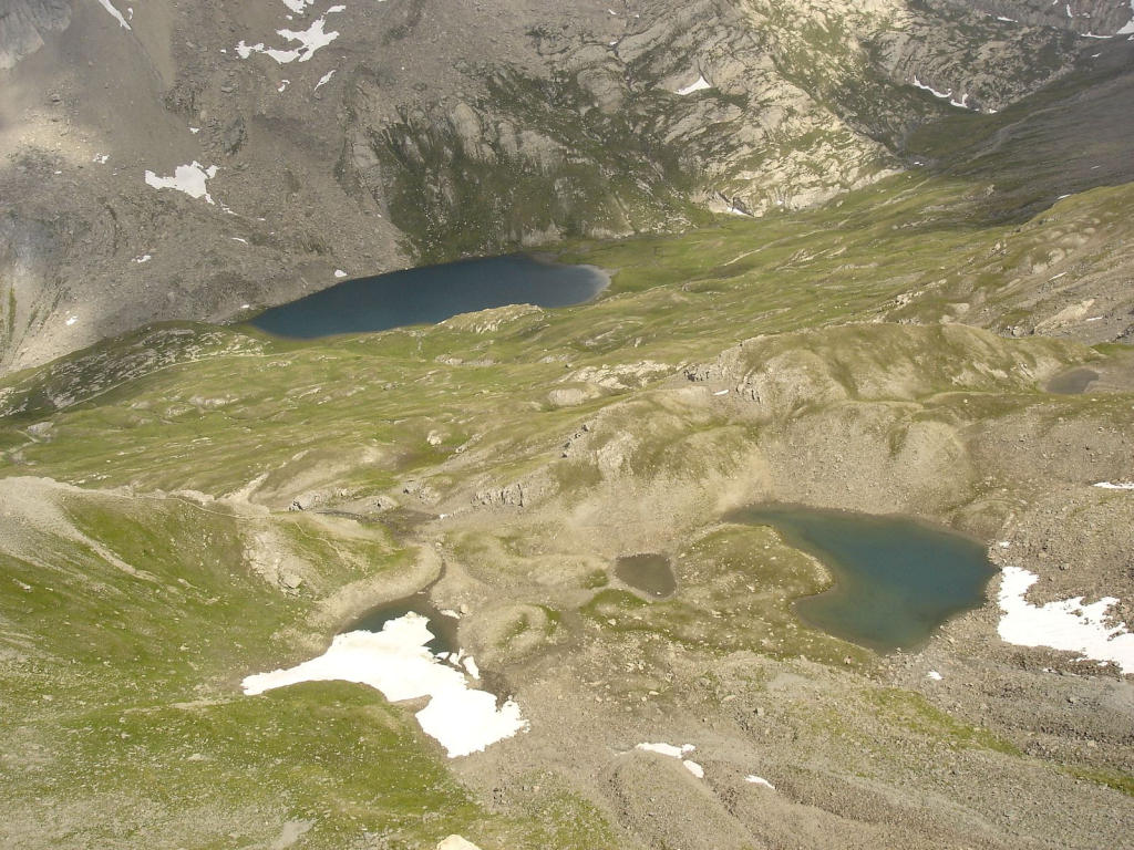 Lacs : Foréant (le grand) et de l'Eychassier (les petits)