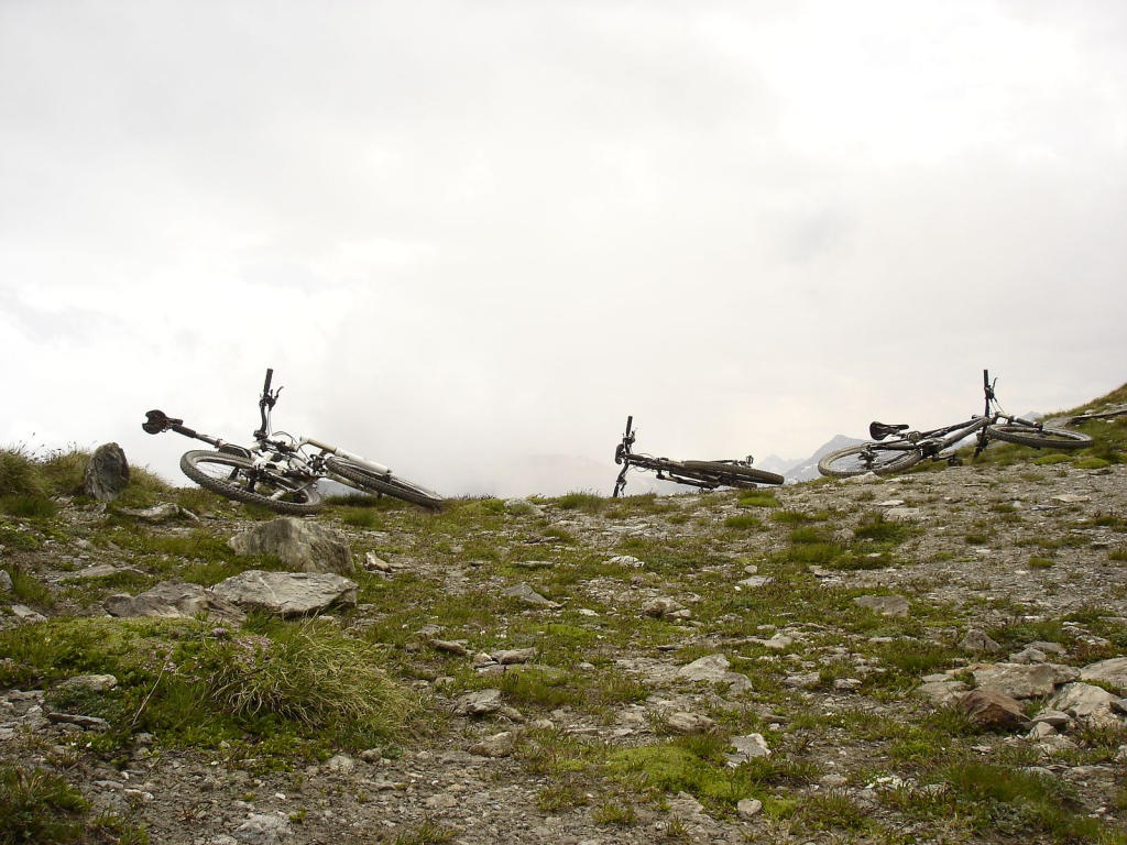 Repos : au col de l'Eychassier