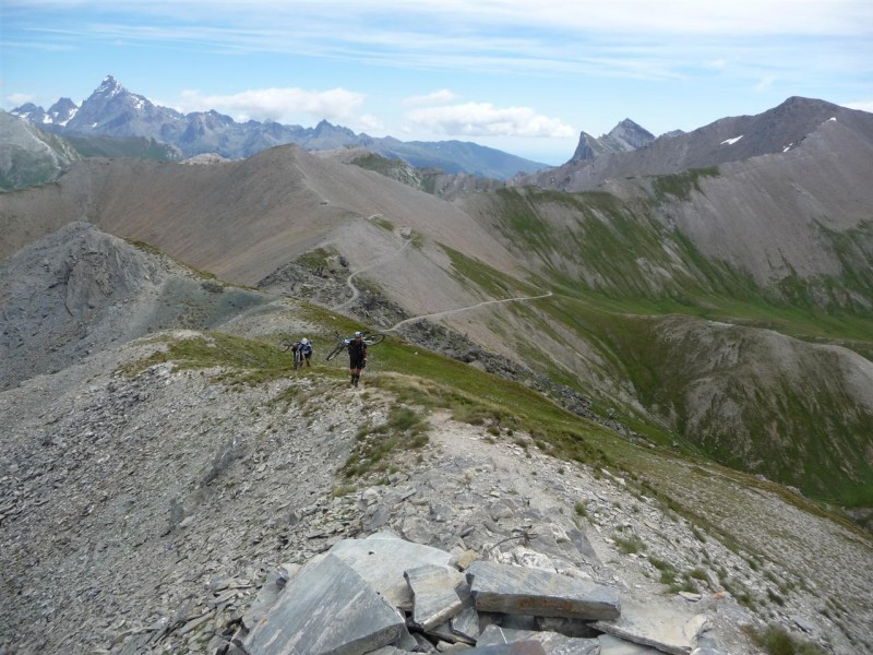 Mont Bellino : Arrivée au Monte Bellino