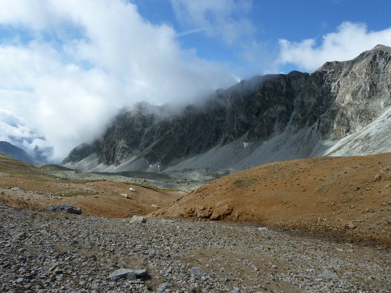 Col de Roure : Versant italien du col