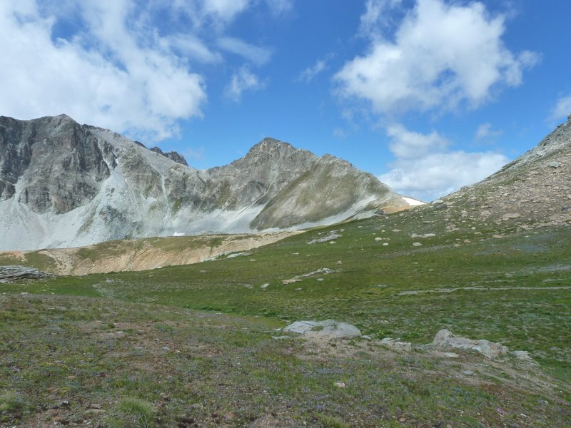 Col de Roure : Section roulable pour le retour au col de Roure