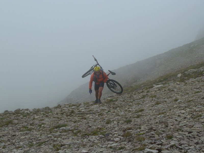 Mt de Maniglia : Accès à la crête S