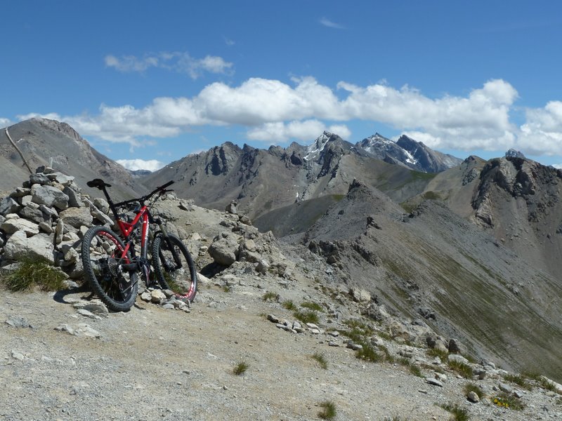 #4 Pic d Pic d'Escreins : Du sommet vue sur la Font Sancte