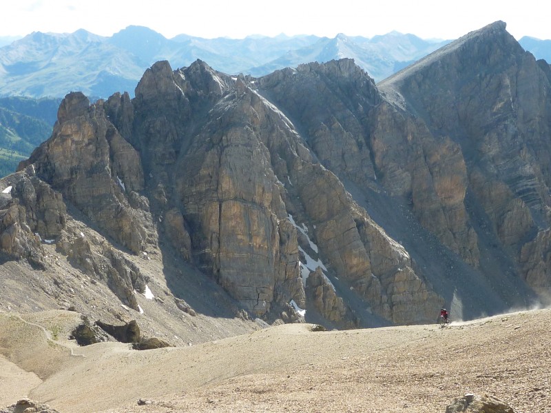 #16 Descente du Chauvet : ça fume sous les crêtes de la Souvagea Descente du Chauvet : ça fume sous les crêtes de la Souvagea