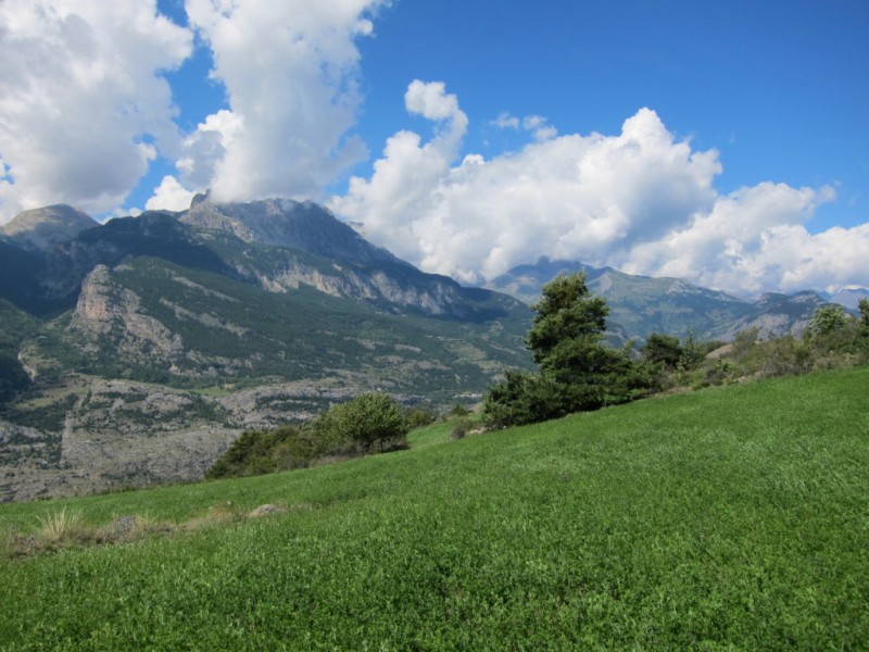 #4 Ecrins : juste avant de descendre aux Guions, les Ecrins se bâchent (comme chaque jour!) Ecrins : juste avant de descendre aux Guions, les Ecrins se bâchent (comme chaque jour!)