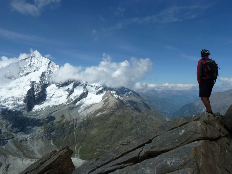#16 Mettelhorn : Sommet face au Weisshorn Mettelhorn : Sommet face au Weisshorn