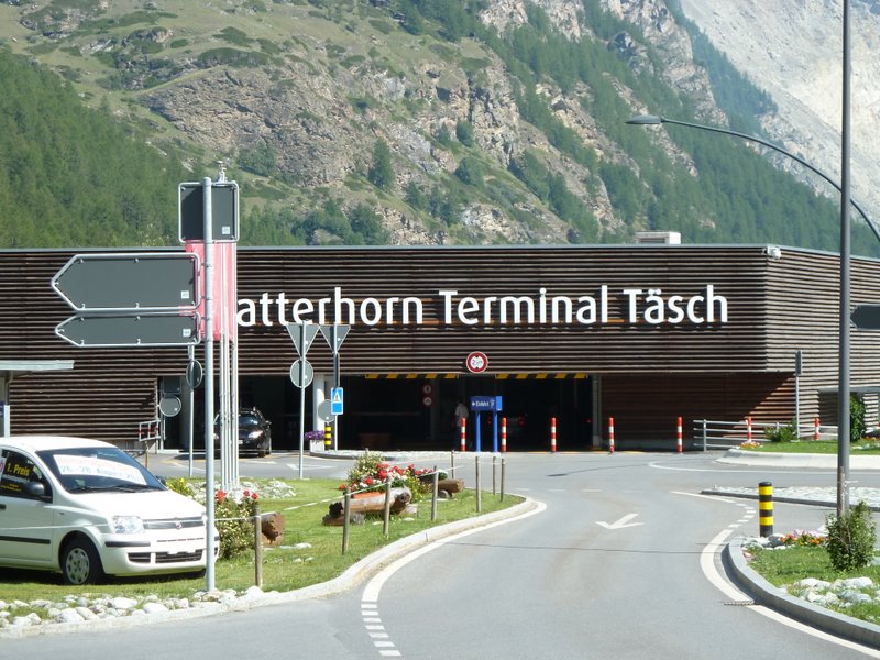 Täsch : Le "terminal" de Täsch