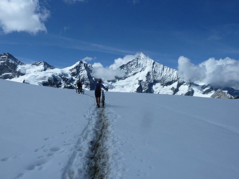 Mettelhorn : Passage glaciaire