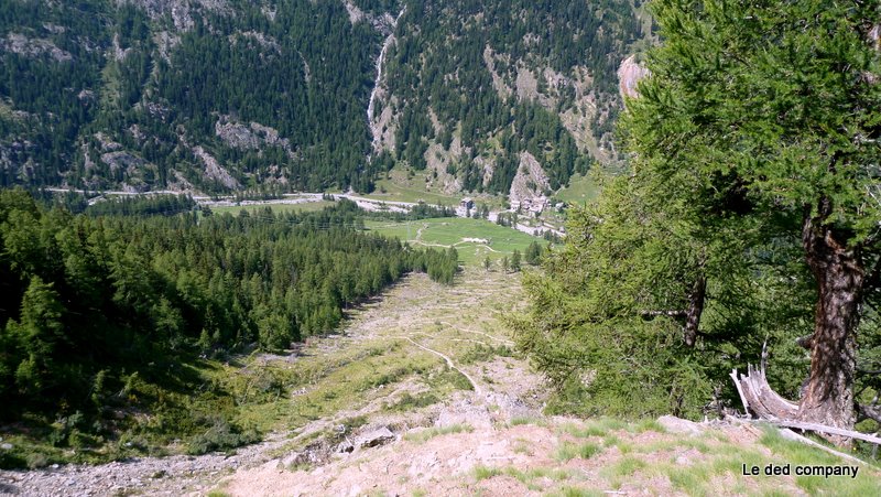 #4 Eau Rousse : Le début du sentier 10b de montée Eau Rousse : Le début du sentier 10b de montée